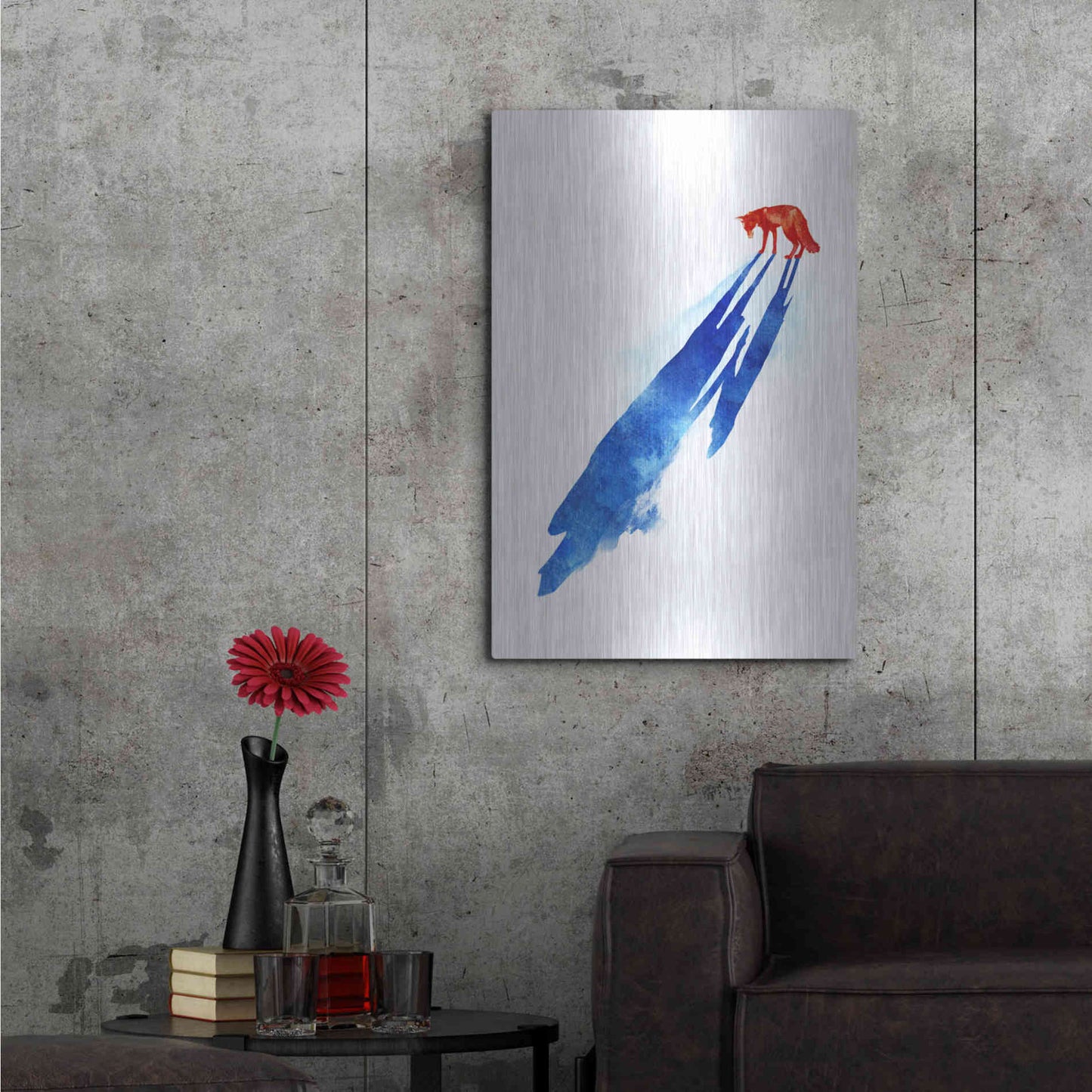 Luxe Metal Art 'A Distant Memory' by Robert Farkas, Metal Wall Art,24x36