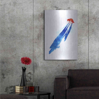 Luxe Metal Art 'A Distant Memory' by Robert Farkas, Metal Wall Art,24x36