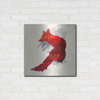 Luxe Metal Art 'Bad Memories' by Robert Farkas, Metal Wall Art,24x24