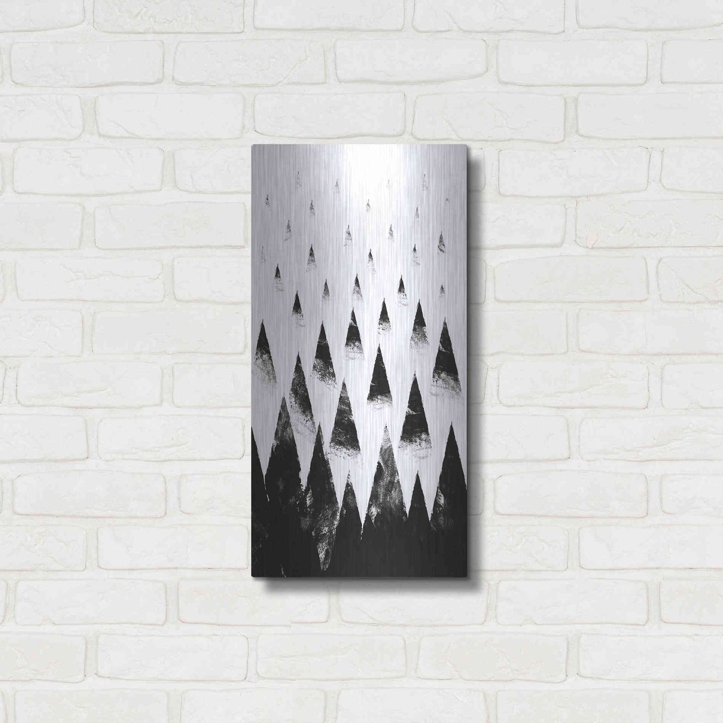 Luxe Metal Art 'Black Hills' by Robert Farkas, Metal Wall Art,12x24