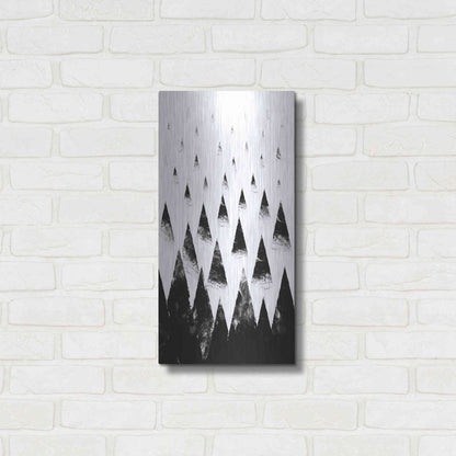 Luxe Metal Art 'Black Hills' by Robert Farkas, Metal Wall Art,12x24