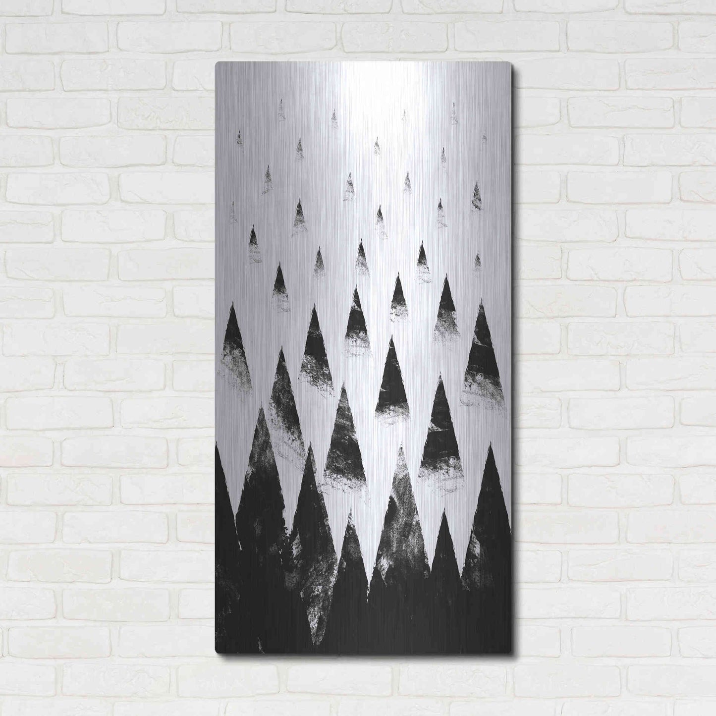 Luxe Metal Art 'Black Hills' by Robert Farkas, Metal Wall Art,24x48