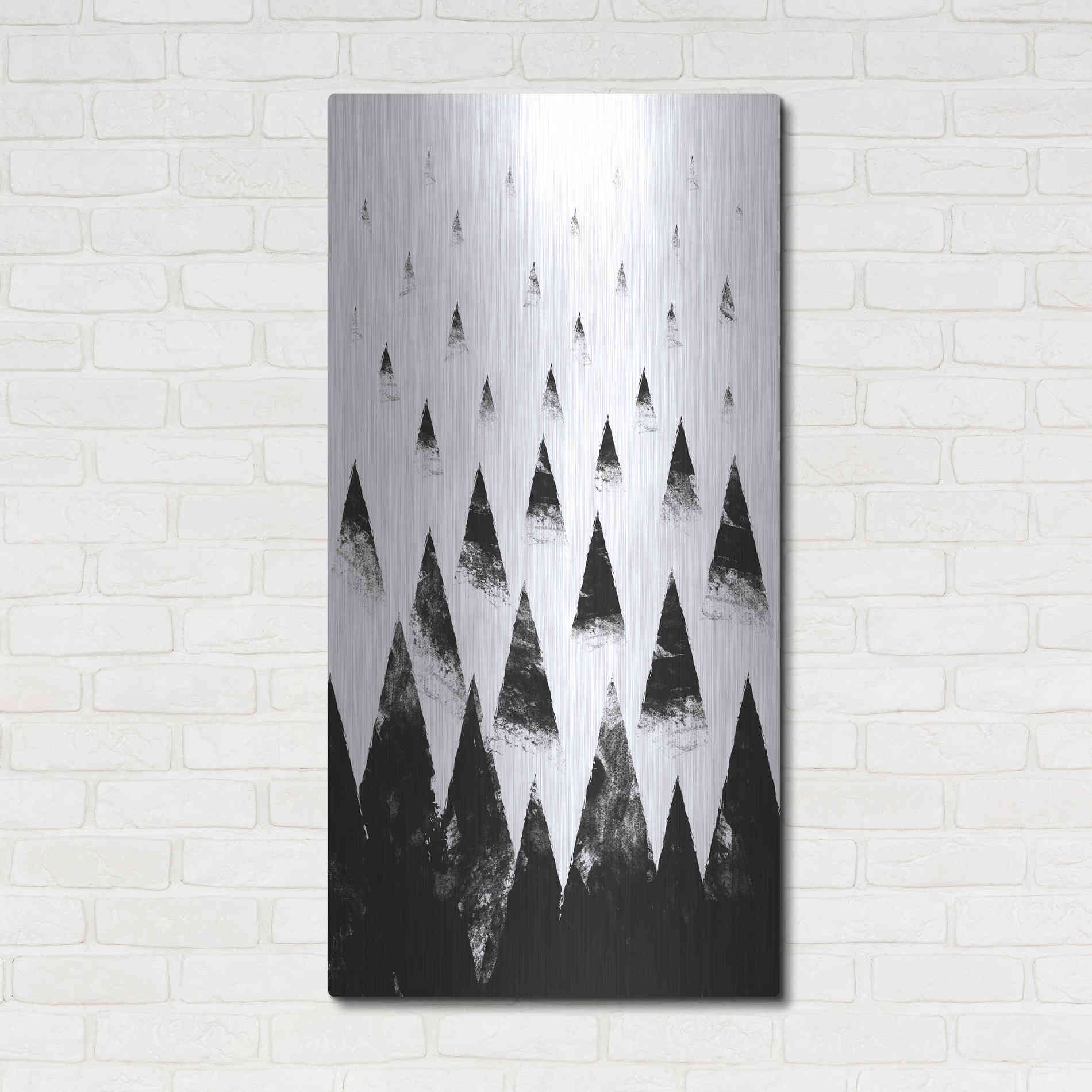 Luxe Metal Art 'Black Hills' by Robert Farkas, Metal Wall Art,24x48