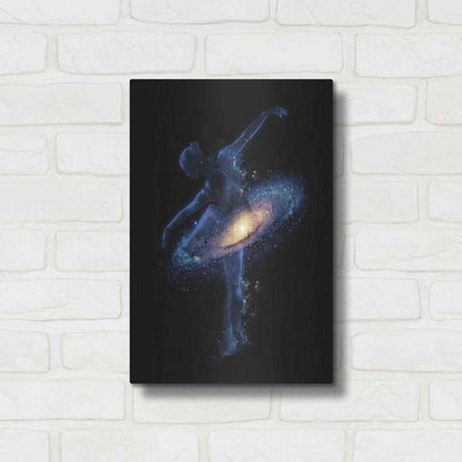Luxe Metal Art 'Cosmic Dance' by Robert Farkas, Metal Wall Art,12x16