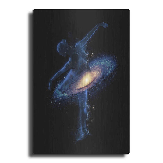 Luxe Metal Art 'Cosmic Dance' by Robert Farkas, Metal Wall Art