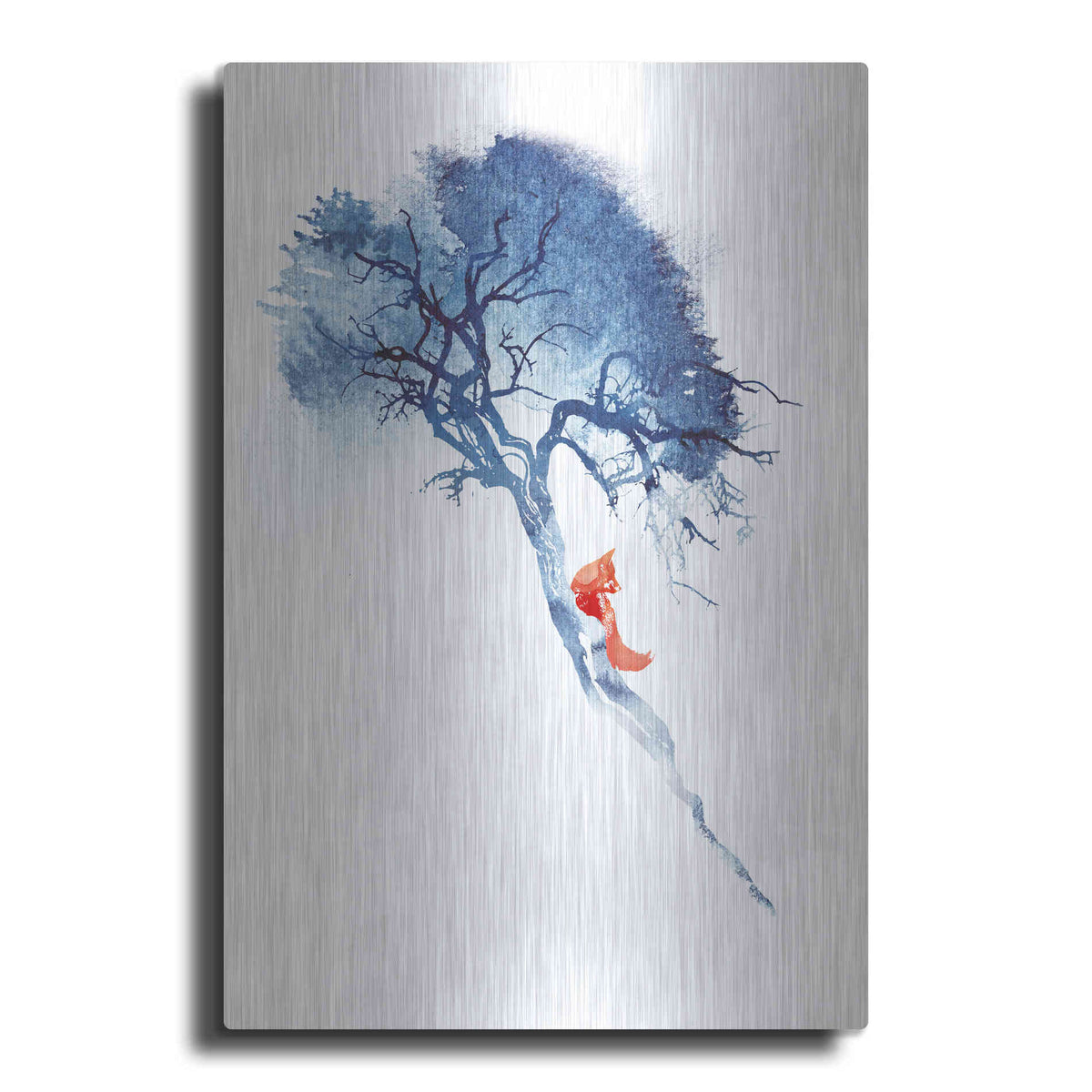 Luxe Metal Art 'There's No Way' by Robert Farkas, Metal Wall Art