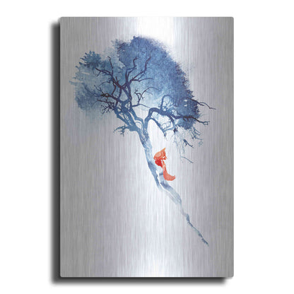 Luxe Metal Art 'There's No Way' by Robert Farkas, Metal Wall Art