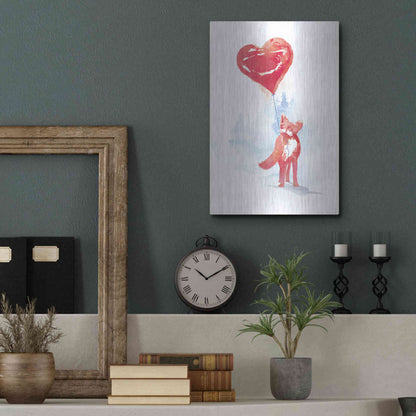 Luxe Metal Art 'This One is For You' by Robert Farkas, Metal Wall Art,12x16
