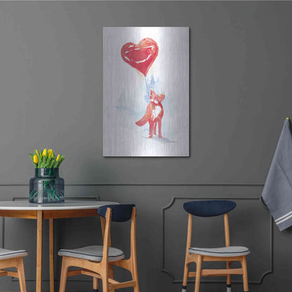 Luxe Metal Art 'This One is For You' by Robert Farkas, Metal Wall Art,24x36