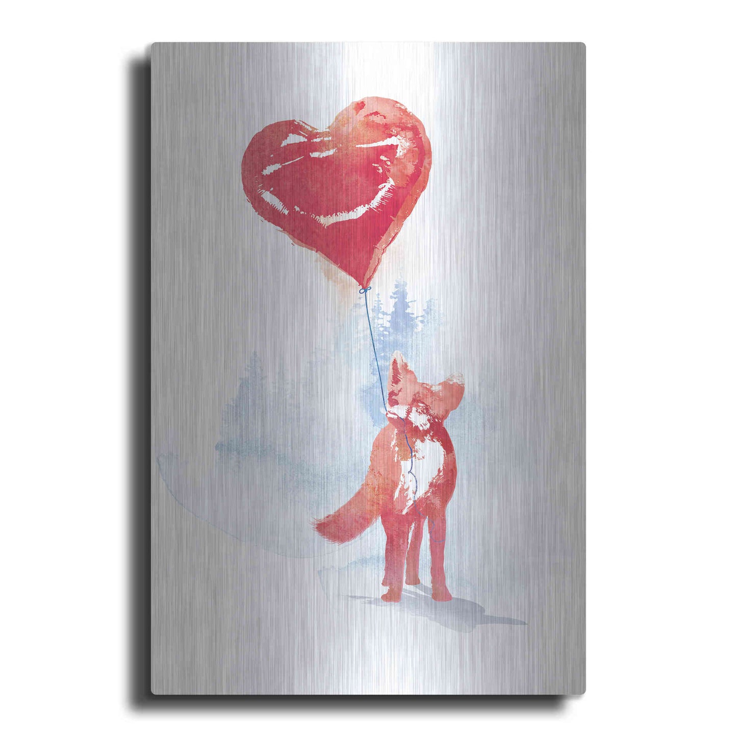 Luxe Metal Art 'This One is For You' by Robert Farkas, Metal Wall Art