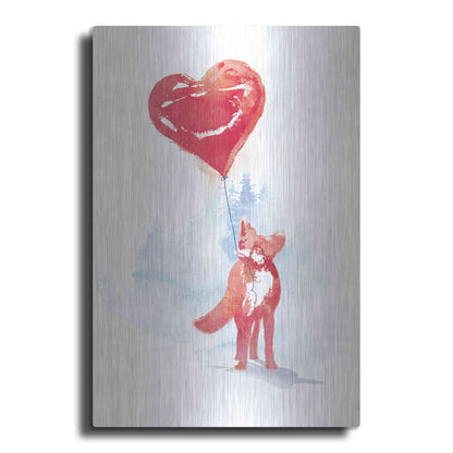 Luxe Metal Art 'This One is For You' by Robert Farkas, Metal Wall Art
