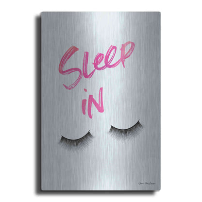 Luxe Metal Art 'Sleep In' by Seven Trees Design, Metal Wall Art