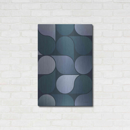 Luxe Metal Art 'Geometric Loop' by Seven Trees Design, Metal Wall Art,24x36