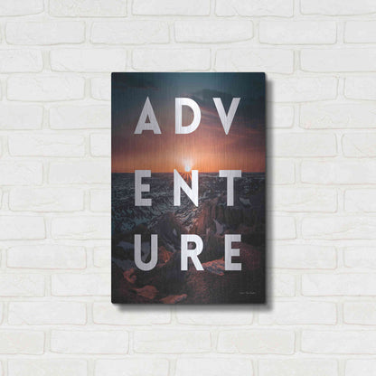 Luxe Metal Art 'Adventure Landscape' by Seven Trees Design, Metal Wall Art,16x24