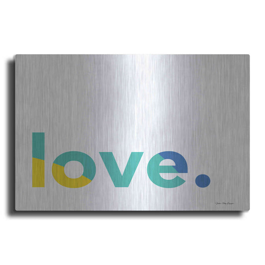 Luxe Metal Art 'Love' by Seven Trees Design, Metal Wall Art