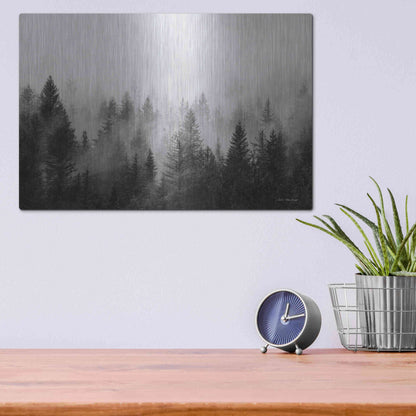 Luxe Metal Art 'Forest' by Seven Trees Design, Metal Wall Art,16x12