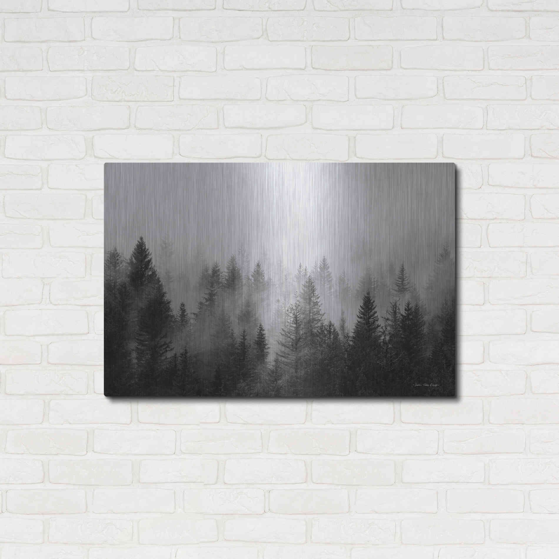 Luxe Metal Art 'Forest' by Seven Trees Design, Metal Wall Art,36x24
