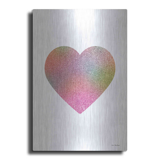 Luxe Metal Art 'Happy Heart I' by Seven Trees Design, Metal Wall Art