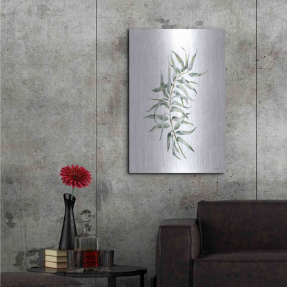 Luxe Metal Art 'Eucalyptus I' by Seven Trees Design, Metal Wall Art,24x36