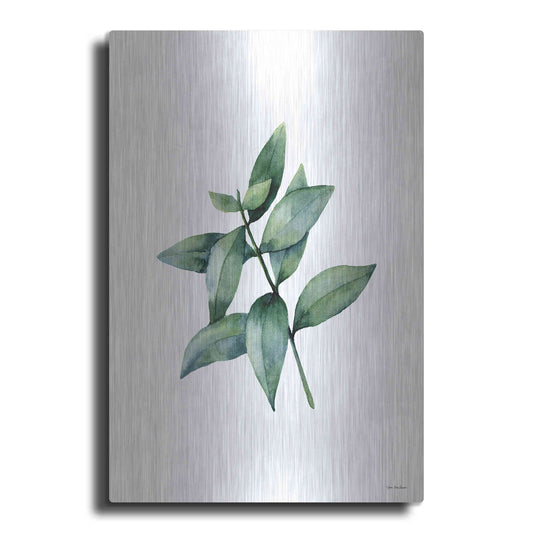 Luxe Metal Art 'Eucalyptus IV' by Seven Trees Design, Metal Wall Art