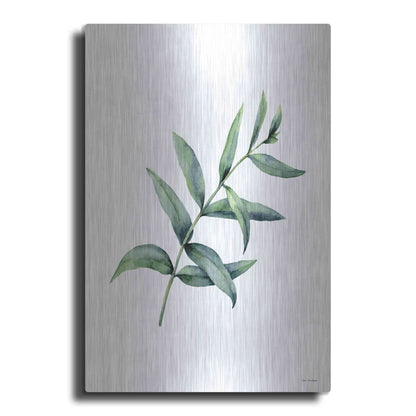 Luxe Metal Art 'Eucalyptus V' by Seven Trees Design, Metal Wall Art