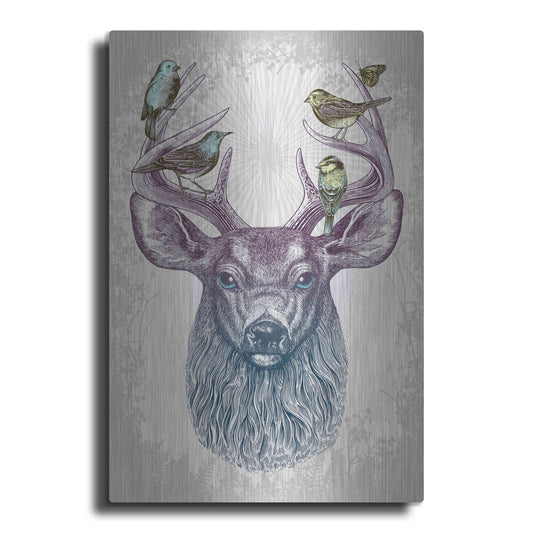 Luxe Metal Art 'Magic Buck' by Rachel Caldwell, Metal Wall Art