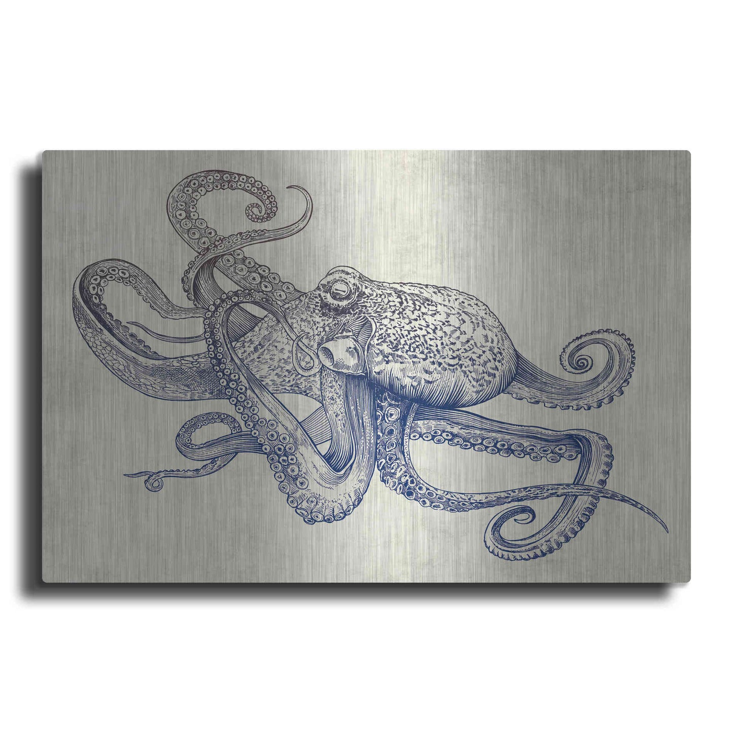 Luxe Metal Art 'Octoflow' by Rachel Caldwell, Metal Wall Art