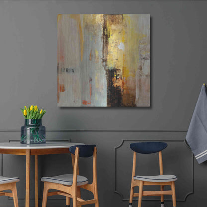 Luxe Metal Art 'Serie Caminos #45' by Ines Benedicto, Metal Wall Art,36x36