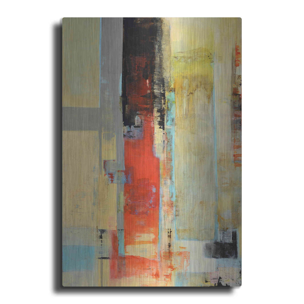Luxe Metal Art '30 Serie Vertigo' by Ines Benedicto, Metal Wall Art