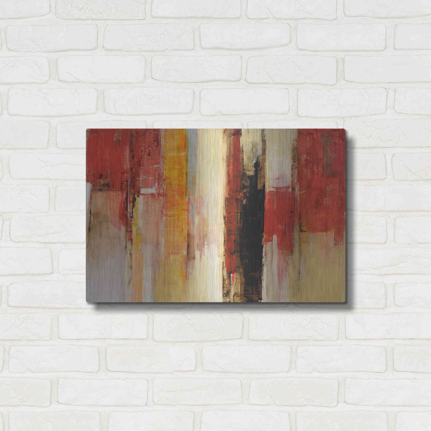 Luxe Metal Art 'Serie Vertigo' by Ines Benedicto, Metal Wall Art,24x16