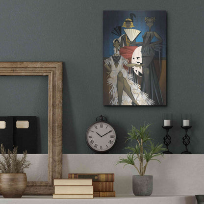 Luxe Metal Art 'Harlem Nights' by Jaleel Campbell, Metal Wall Art,12x16