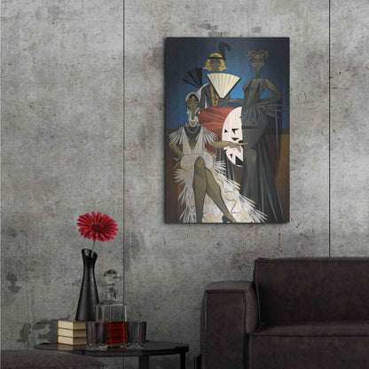 Luxe Metal Art 'Harlem Nights' by Jaleel Campbell, Metal Wall Art,24x36