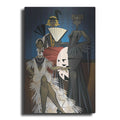 Luxe Metal Art 'Harlem Nights' by Jaleel Campbell, Metal Wall Art