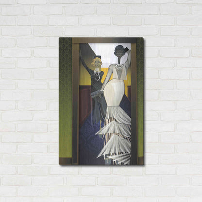 Luxe Metal Art 'The Girls' by Jaleel Campbell, Metal Wall Art,24x36