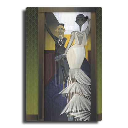 Luxe Metal Art 'The Girls' by Jaleel Campbell, Metal Wall Art