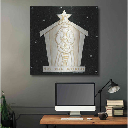 Luxe Metal Art 'Joy Manger' by Deb Strain, Metal Wall Art,36x36