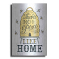 Luxe Metal Art 'There's No Place Like Home' by Deb Strain, Metal Wall Art