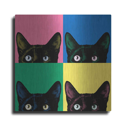 Luxe Metal Art 'Curiosity Pop' by Jon Bertelli, Metal Wall Art