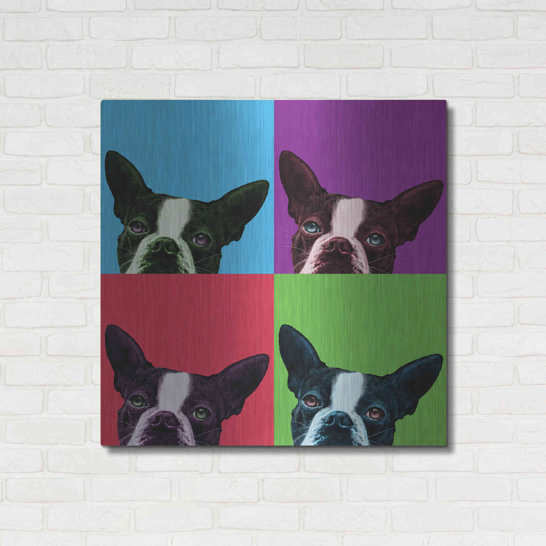 Luxe Metal Art 'Loyalty Pop' by Jon Bertelli, Metal Wall Art,36x36