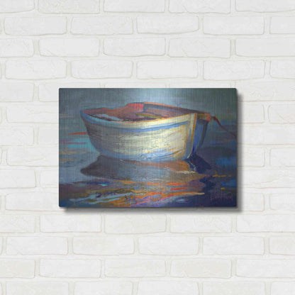 Luxe Metal Art 'Sail Away' by Beth Forst, Metal Wall Art,24x16