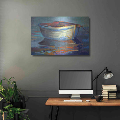 Luxe Metal Art 'Sail Away' by Beth Forst, Metal Wall Art,36x24