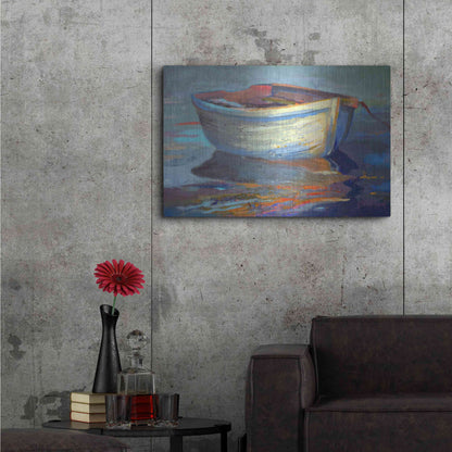 Luxe Metal Art 'Sail Away' by Beth Forst, Metal Wall Art,36x24