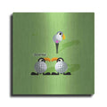 Luxe Metal Art 'I'd Hit That' by Chuck Wimmer, Metal Wall Art