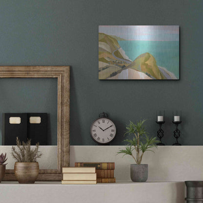 Luxe Metal Art 'Big Sycamore Canyon' by Pete Oswald, Metal Wall Art,16x12