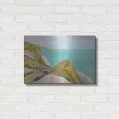 Luxe Metal Art 'Big Sycamore Canyon' by Pete Oswald, Metal Wall Art,24x16