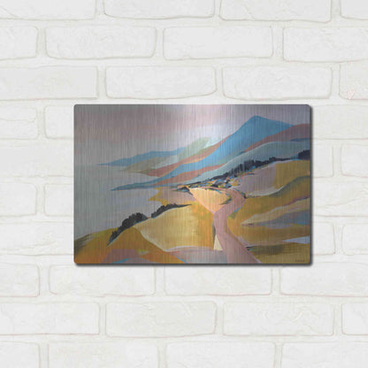 Luxe Metal Art 'Monterey to The Sea' by Pete Oswald, Metal Wall Art,16x12