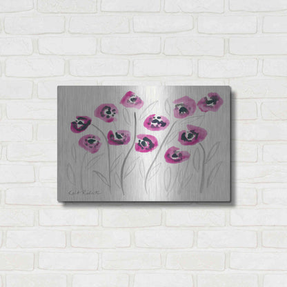 Luxe Metal Art 'Secret Admirer' by Kait Roberts, Metal Wall Art,24x16