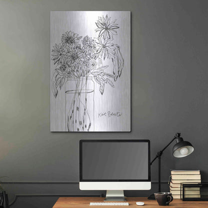 Luxe Metal Art 'Farm Grower' by Kait Roberts, Metal Wall Art,24x36