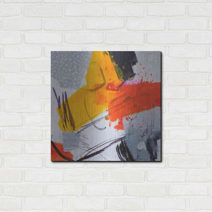 Luxe Metal Art 'Untitled 303' by Ira Ivanova, Metal Wall Art,24x24