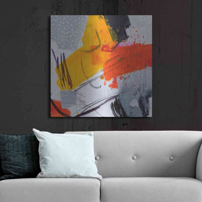 Luxe Metal Art 'Untitled 303' by Ira Ivanova, Metal Wall Art,36x36